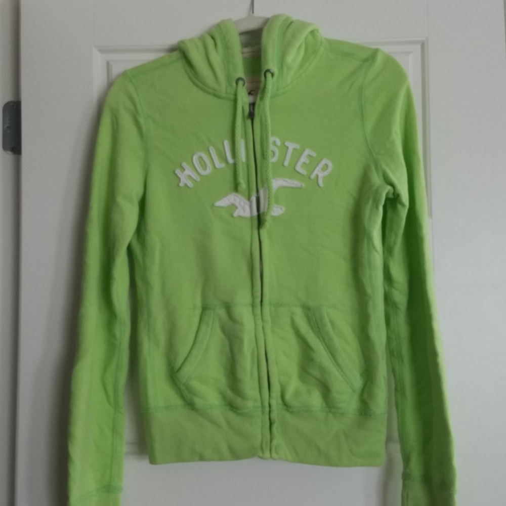 Hollister zip up jacket